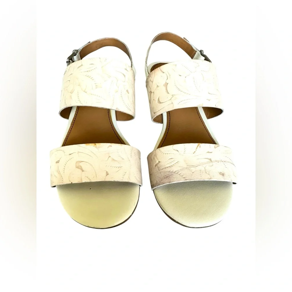 Patricia Nash Mirella Floral Leather Sandals